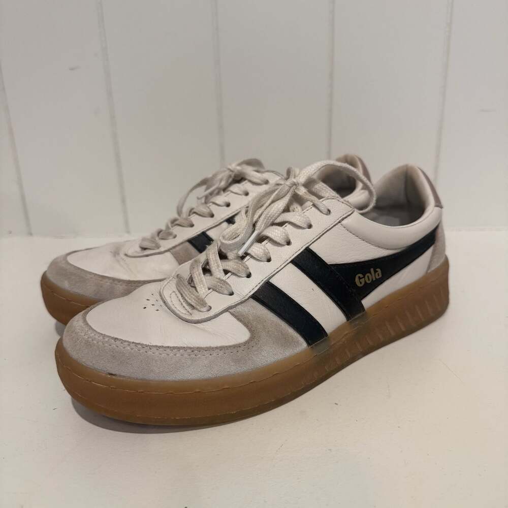 Gola Grandslam Elite Sneakers White Black Gum